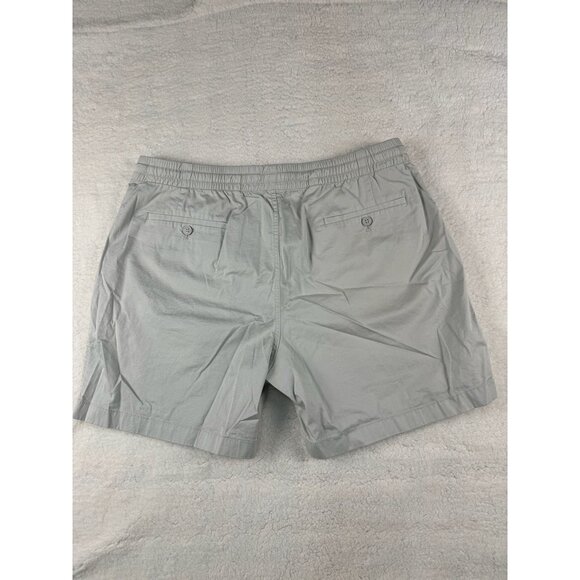 J.Crew Mens XL Gray Drawstring Elastic Waist Shorts - Picture 2 of 12